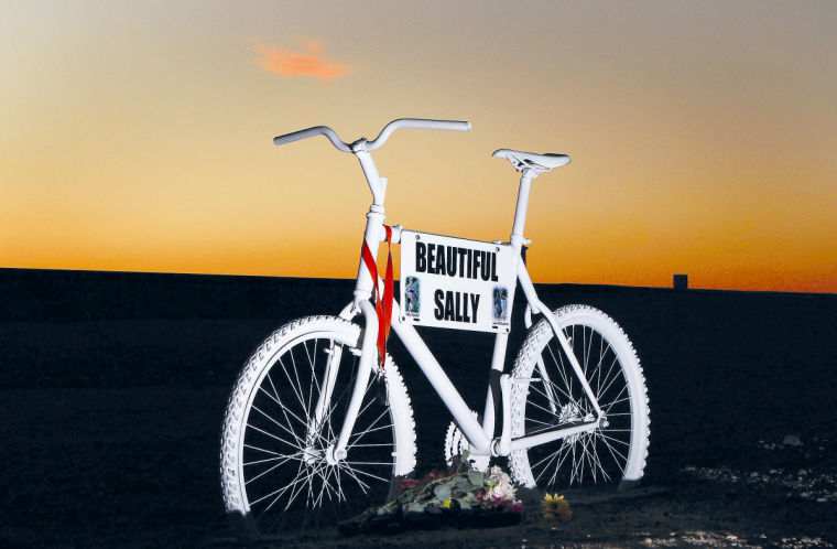 Ghost bike